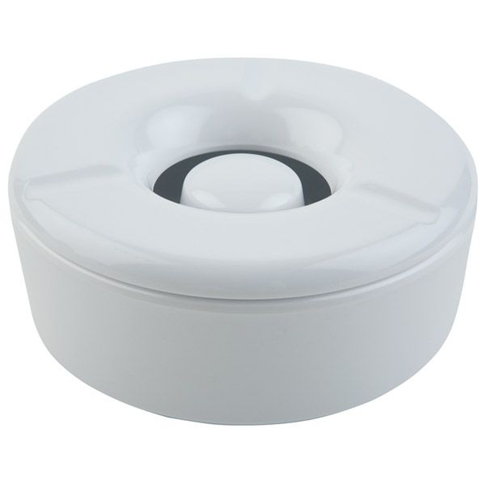 APS Wind-Aschenbecher -CASUAL- Ø 11,5 cm, H: 5 cm , Melamin, weiß