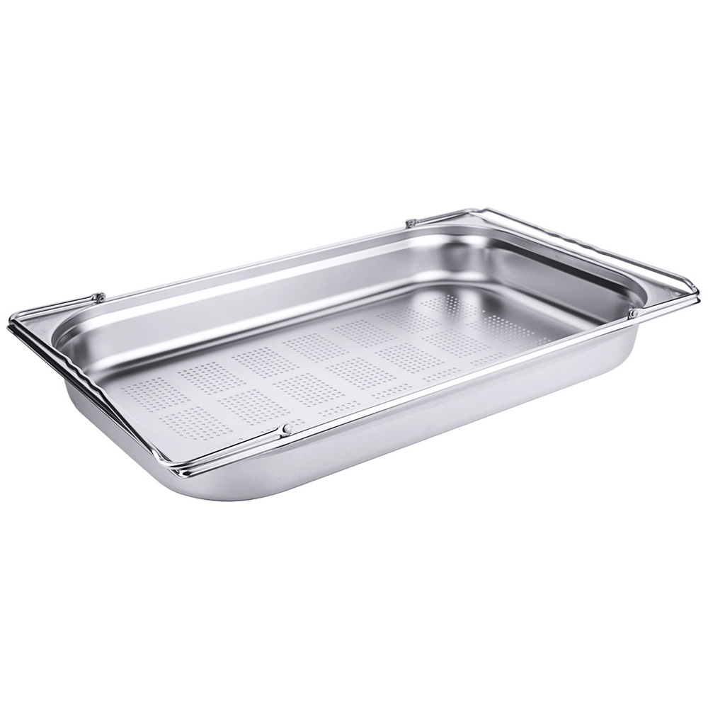 Contacto GN 1/1 Behälter mit Bügelgriffen, perforiert 6,5 cm Tiefe: 6,5 cm