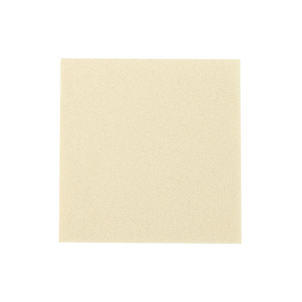 Mank Serviette Basic creme 20 x 20 cm 1/4 Falz