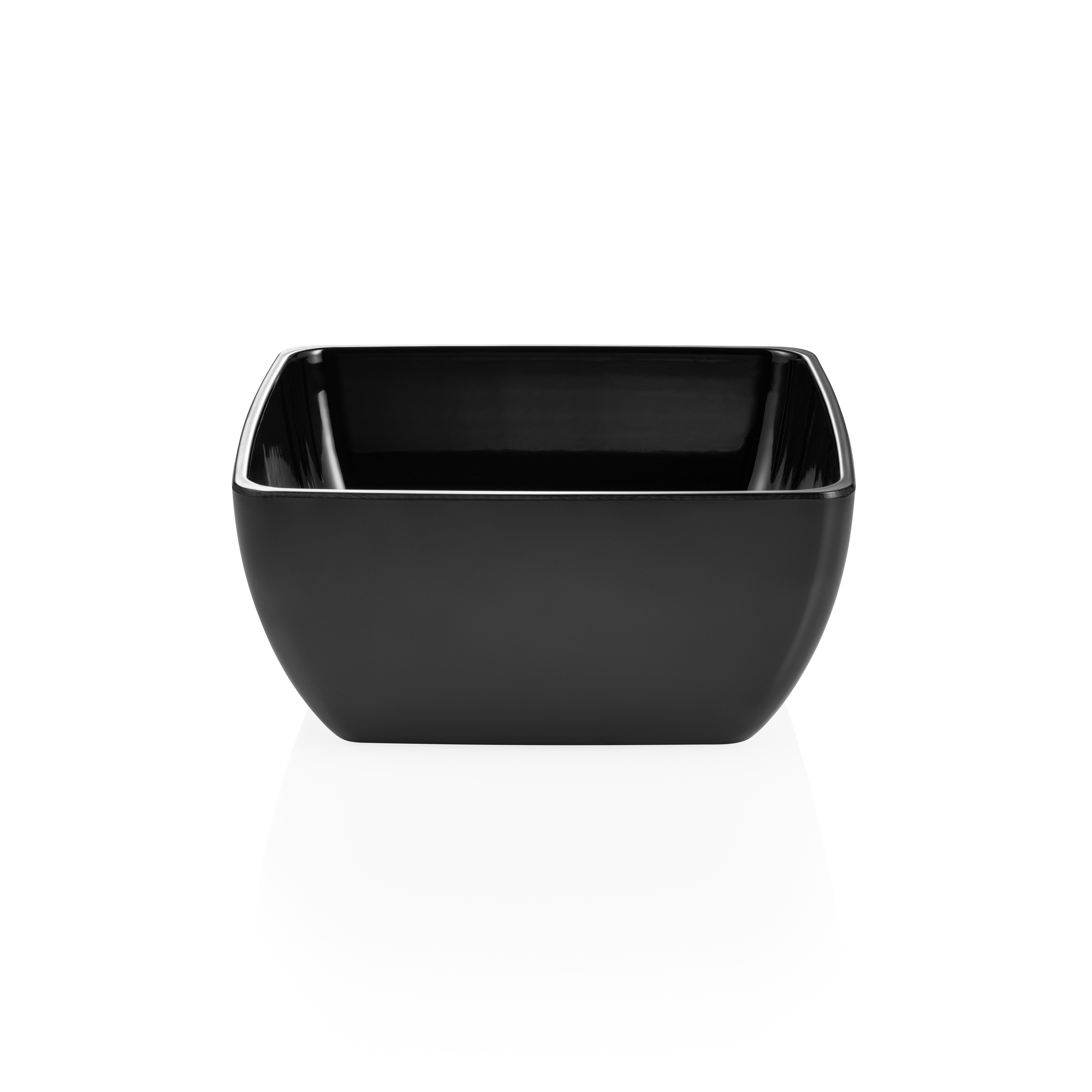 WAS Schale DAY & NIGHT, 19 x 19 x 8,5 cm, schwarz, Melamin