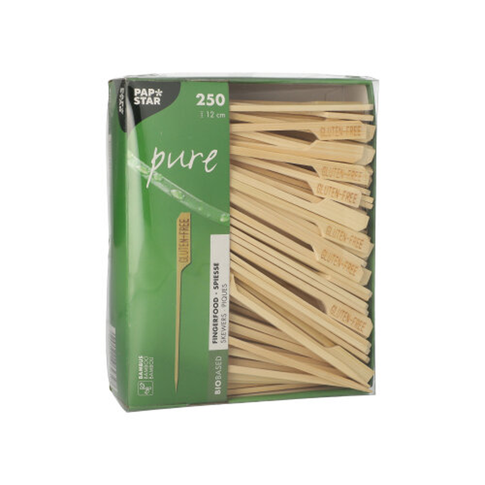 Papstar Fingerfood - Spieße "pure" 12 cm "GLUTEN-FREE"