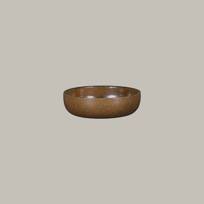 RAK Teller tief rund - rust  Serie: Ease Ø 16 cm / Ht. 4.8 cm / Cont. 51 cl