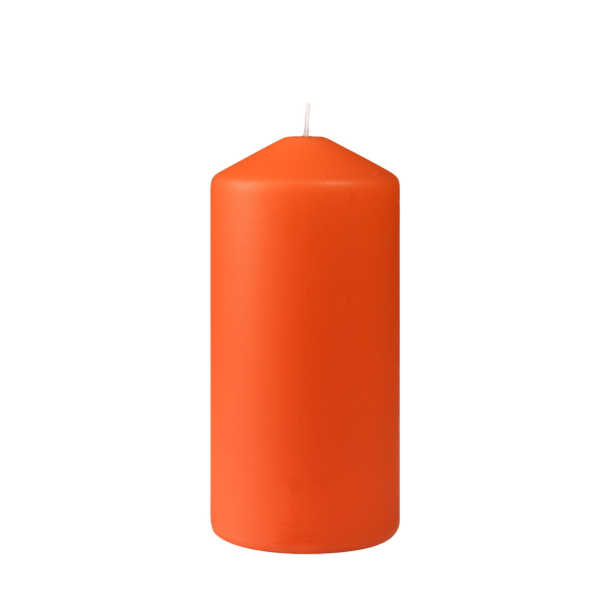 Duni Stumpenkerzen, ca. 50h 150 x 70 mm matt mandarin