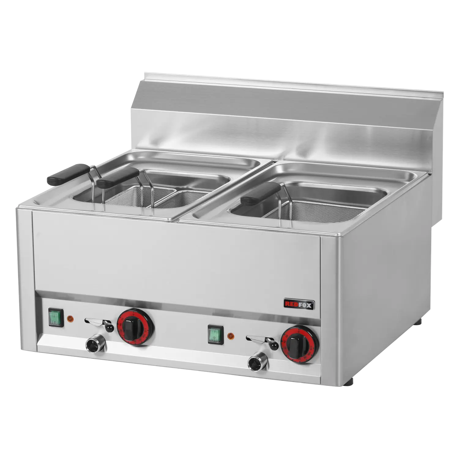 KBS Elektro-Nudelkocher 2 Becken je 8 Liter - Tischgerät