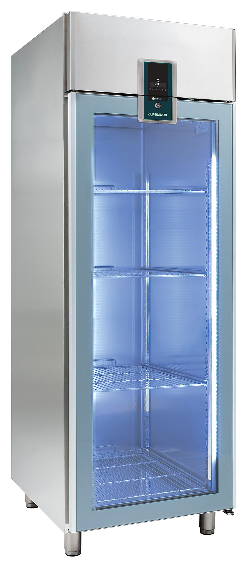 Nordcap Umluft-Gewerbekühlschrank KU 702-G Premium