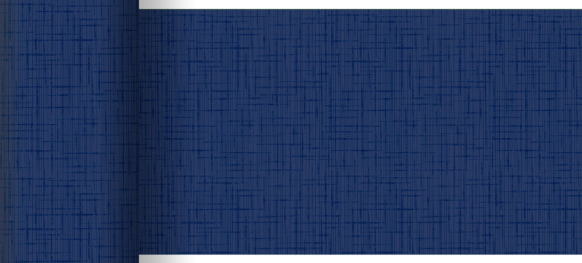 Duni Dunicel-Tischläufer 20 m x 15 cm Linnea dunkelblau