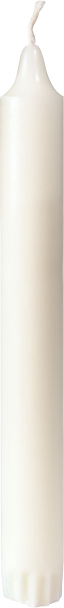Duni Kronenkerzen 100% Stearin, 7h 200 x 22 mm weiß