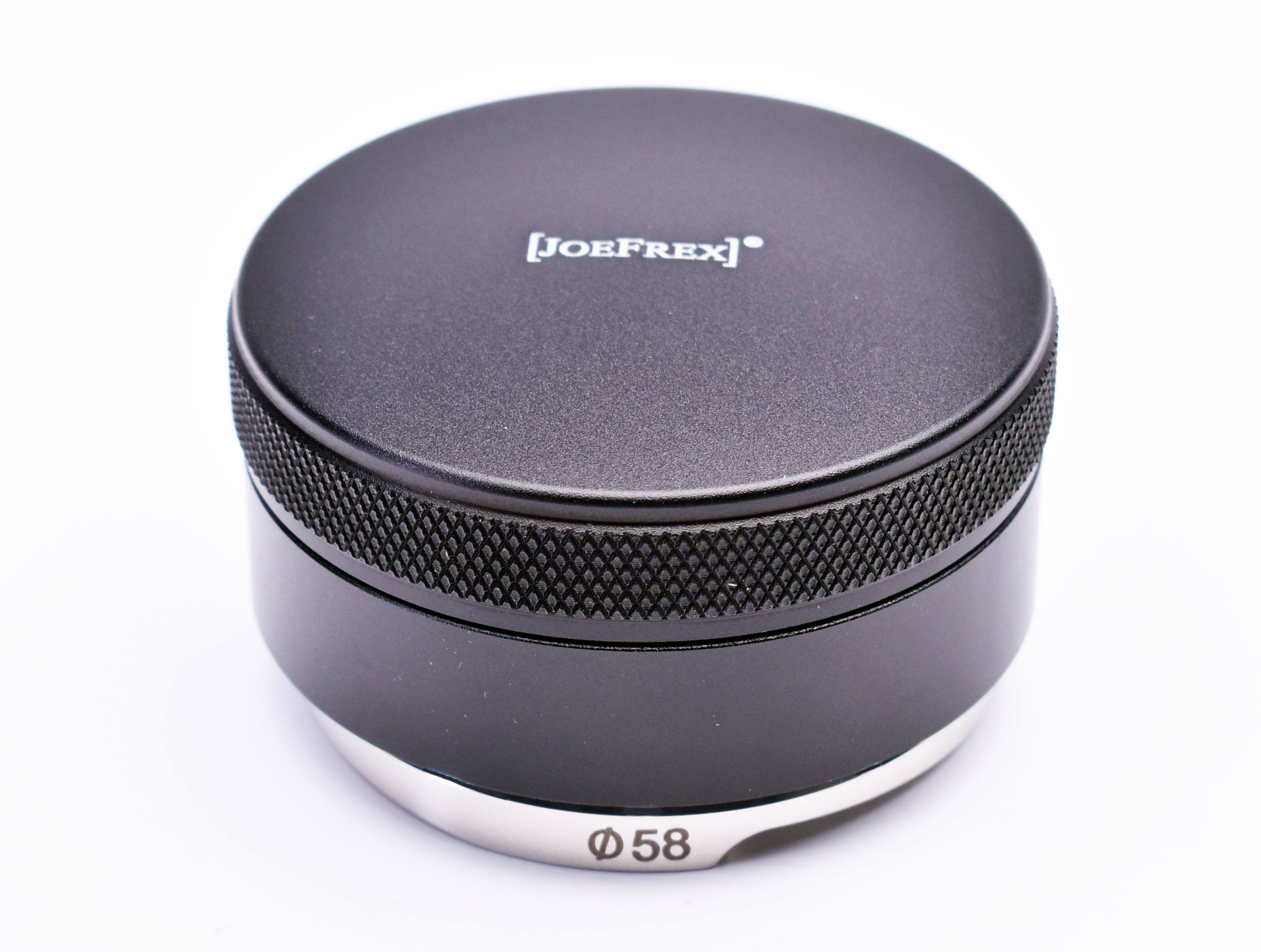 JoeFrex Leveler / Palm-Tamper Black  Ø 58 mm