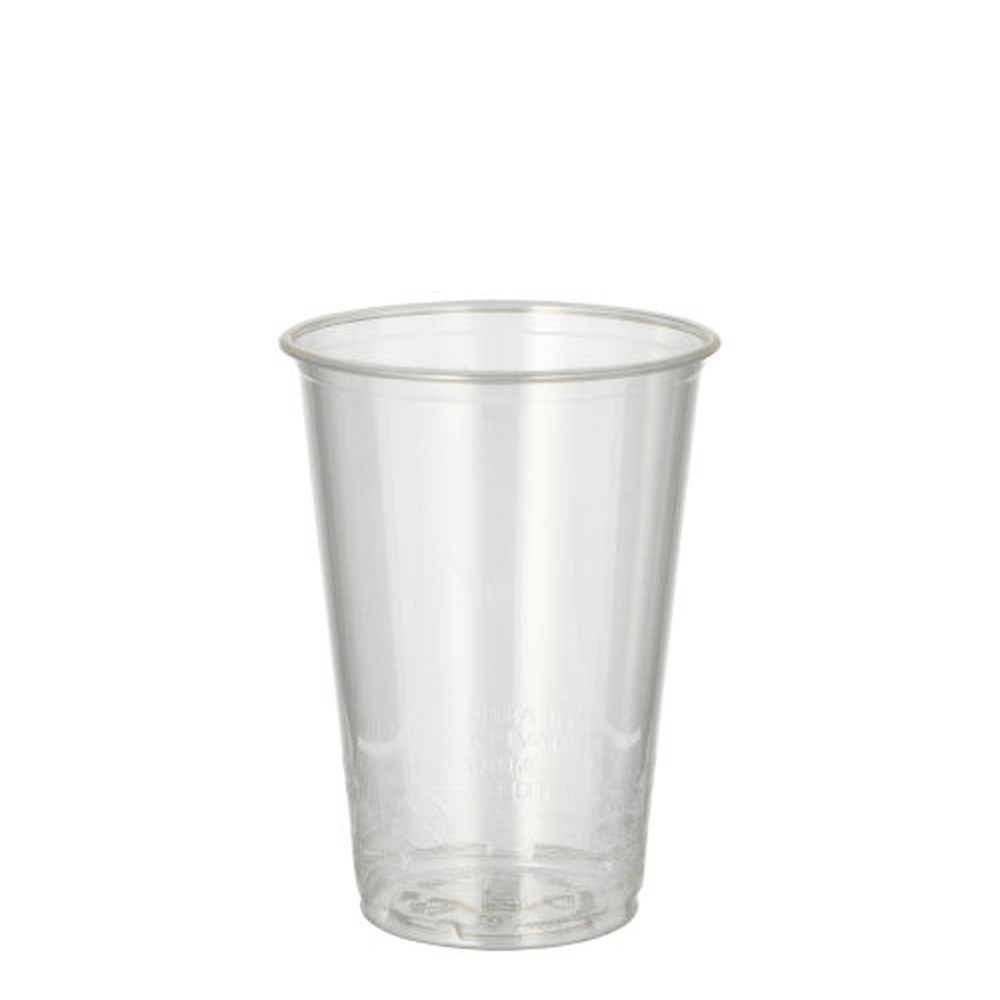 Papstar Kaltgetränkebecher, PLA "pure" 0,2 l Ø 7,03 cm · 9,7 cm glasklar