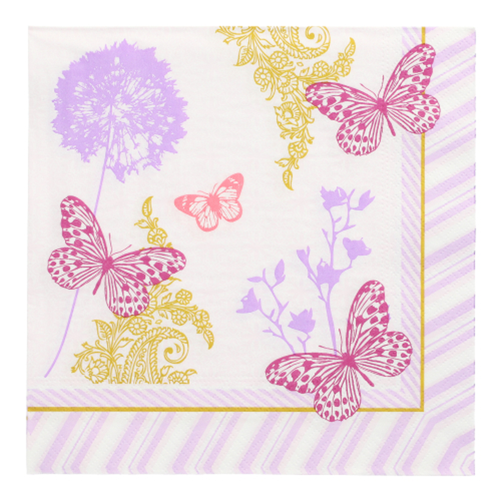 Papstar Servietten, 3-lagig 1/4-Falz 40 cm x 40 cm "Charlene"