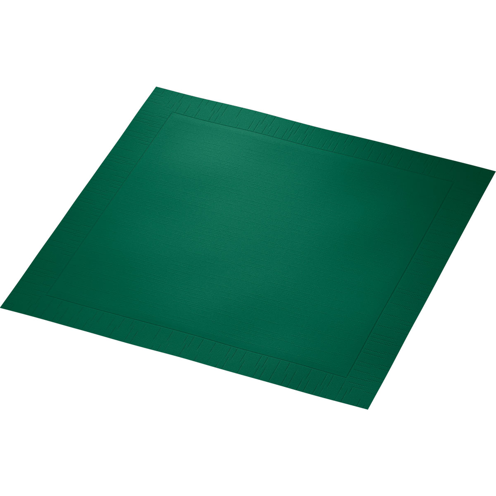Duni Klassikservietten 40 x 40 cm 4-lagig, geprägt 1/4 Falz jägergrün
