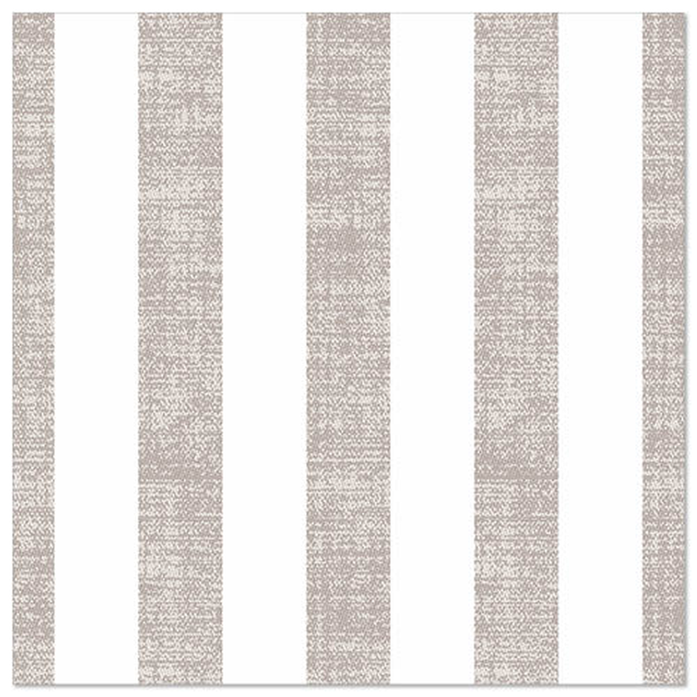 Papstar Servietten "ROYAL Collection" 1/4-Falz 40 cm x 40 cm grau "Lines"