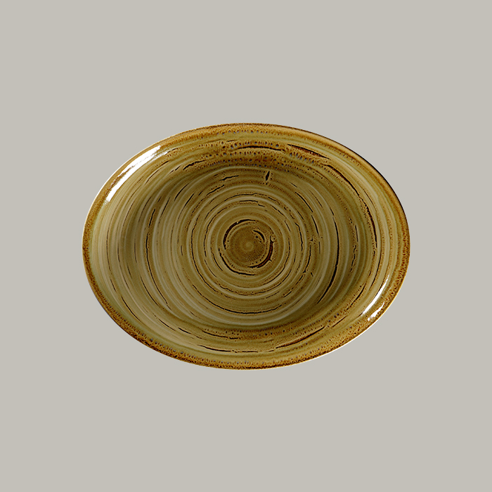 RAK Platte oval - garnet  Serie: Spot L 36 cm / W 27 cm / Ht. 3.5 cm
