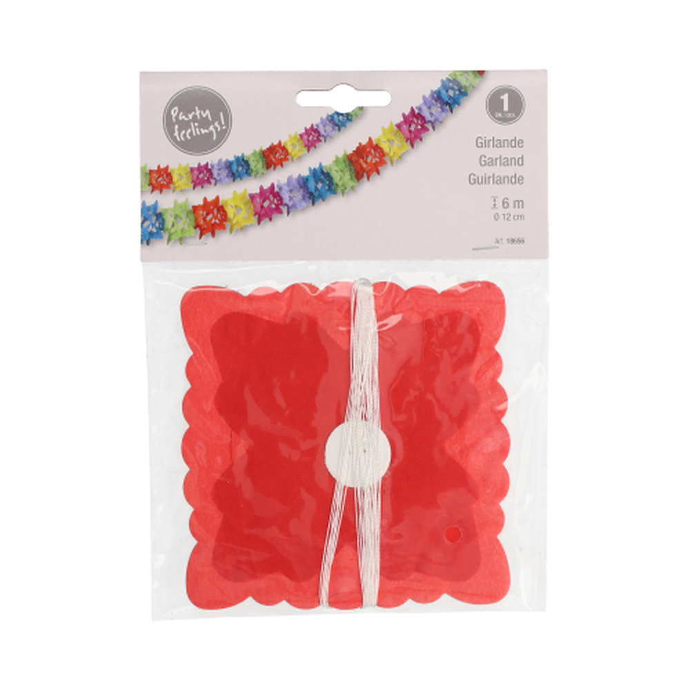 Papstar Girlande, Papier Ø 12 cm · 6 m