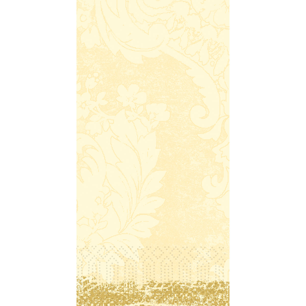 Duni Motiv-Zelltuchservietten 40 x 40 cm 3-lagig 1/8-Kopffalz Royal cream