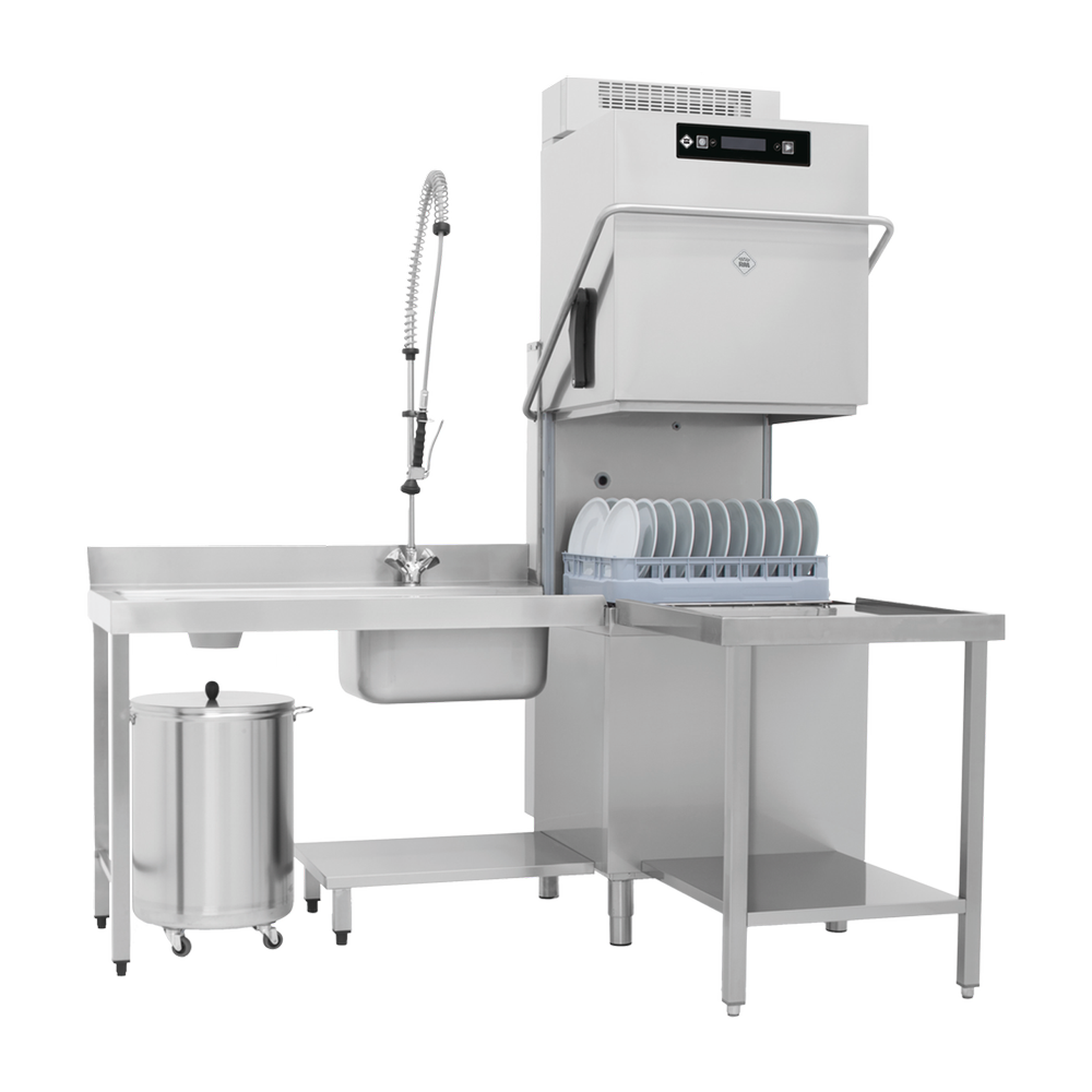 RM Gastro Durchschubspülmaschine doppelwandig Rückgewinnung 50x60 - 400 V / RM -