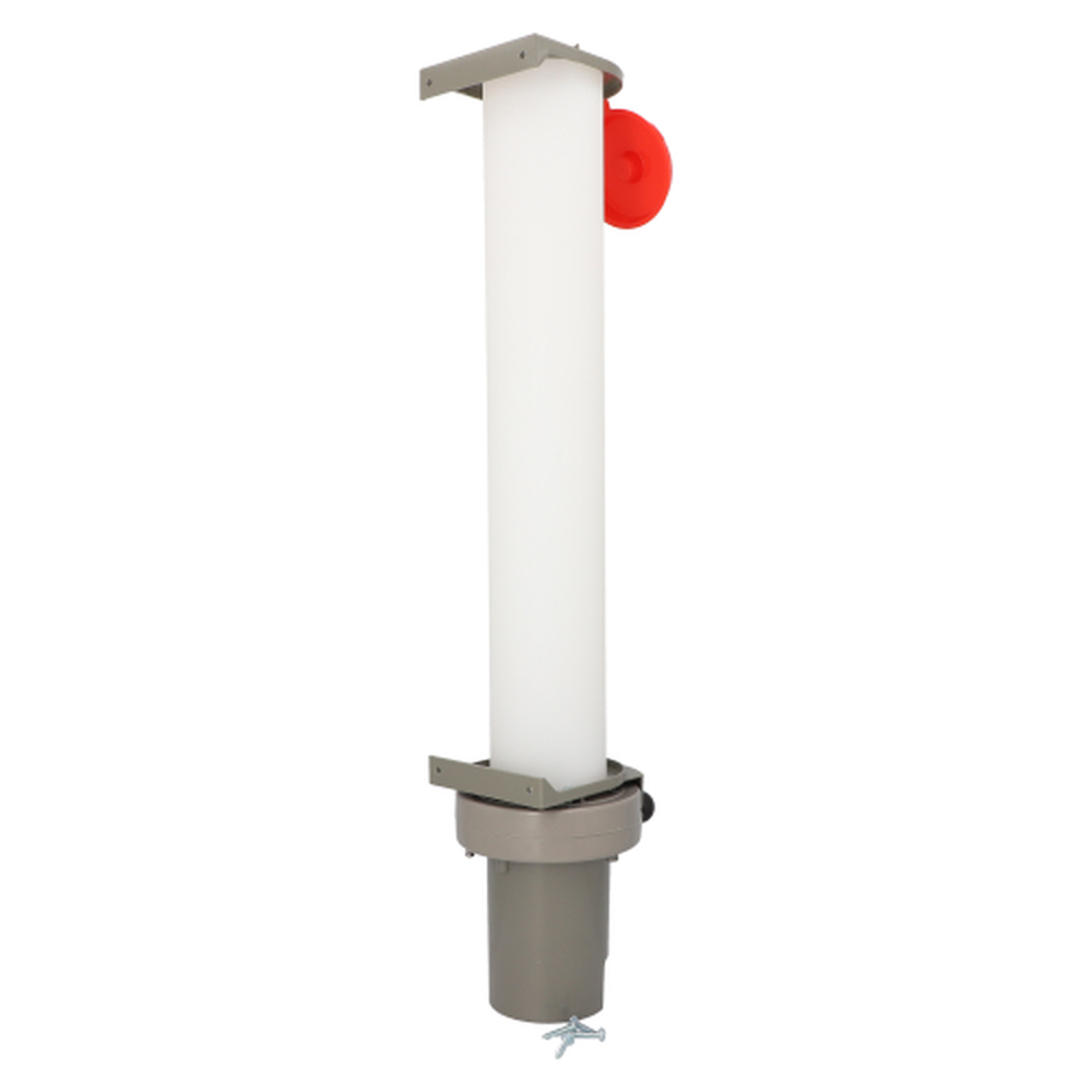 PAPSTAR PS 67 cm x 13 cm x 15,5 cm grau für 100 Becher mit oberem