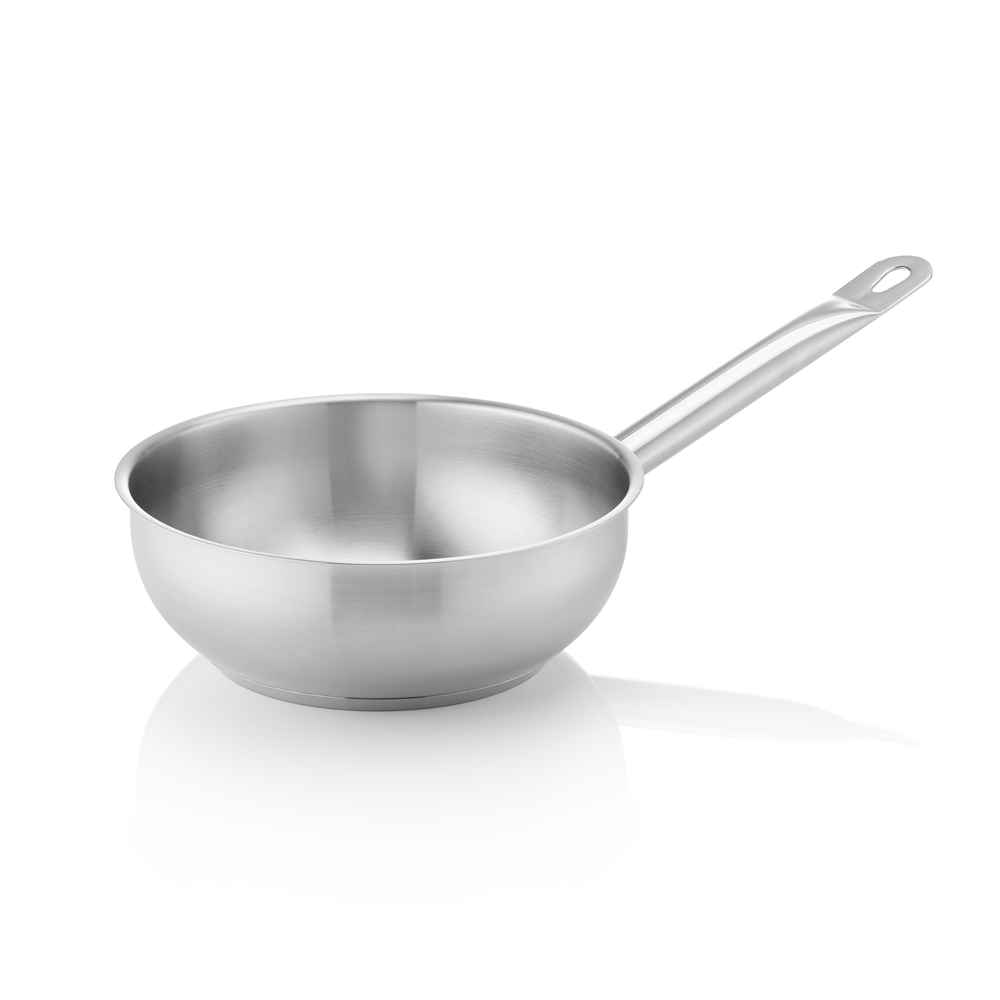 WAS Sauteuse CHEFPROOF, Ø 24 cm, Chromnickelstahl 18/10