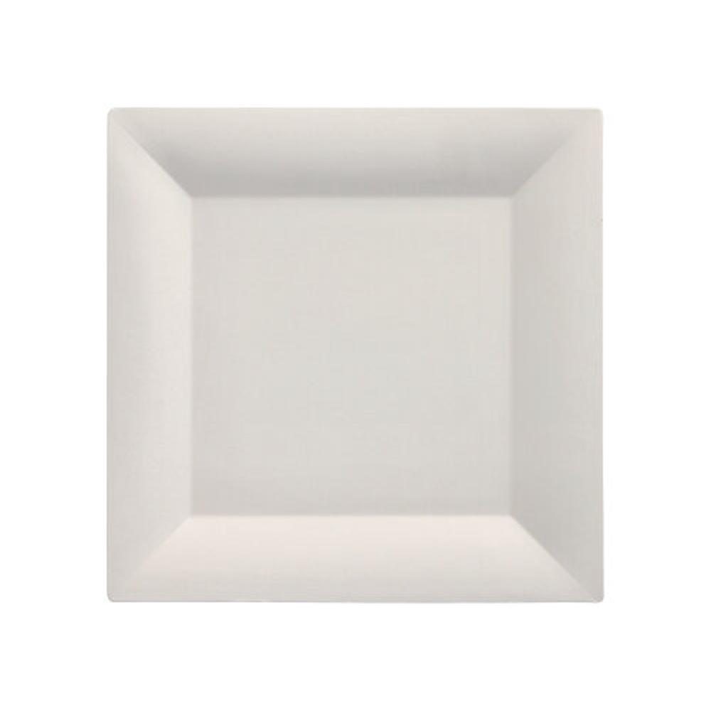 PAPSTAR Fingerfood - Teller, Zuckerrohr pure eckig 1,5 cm x 20,3 cm x 20,3