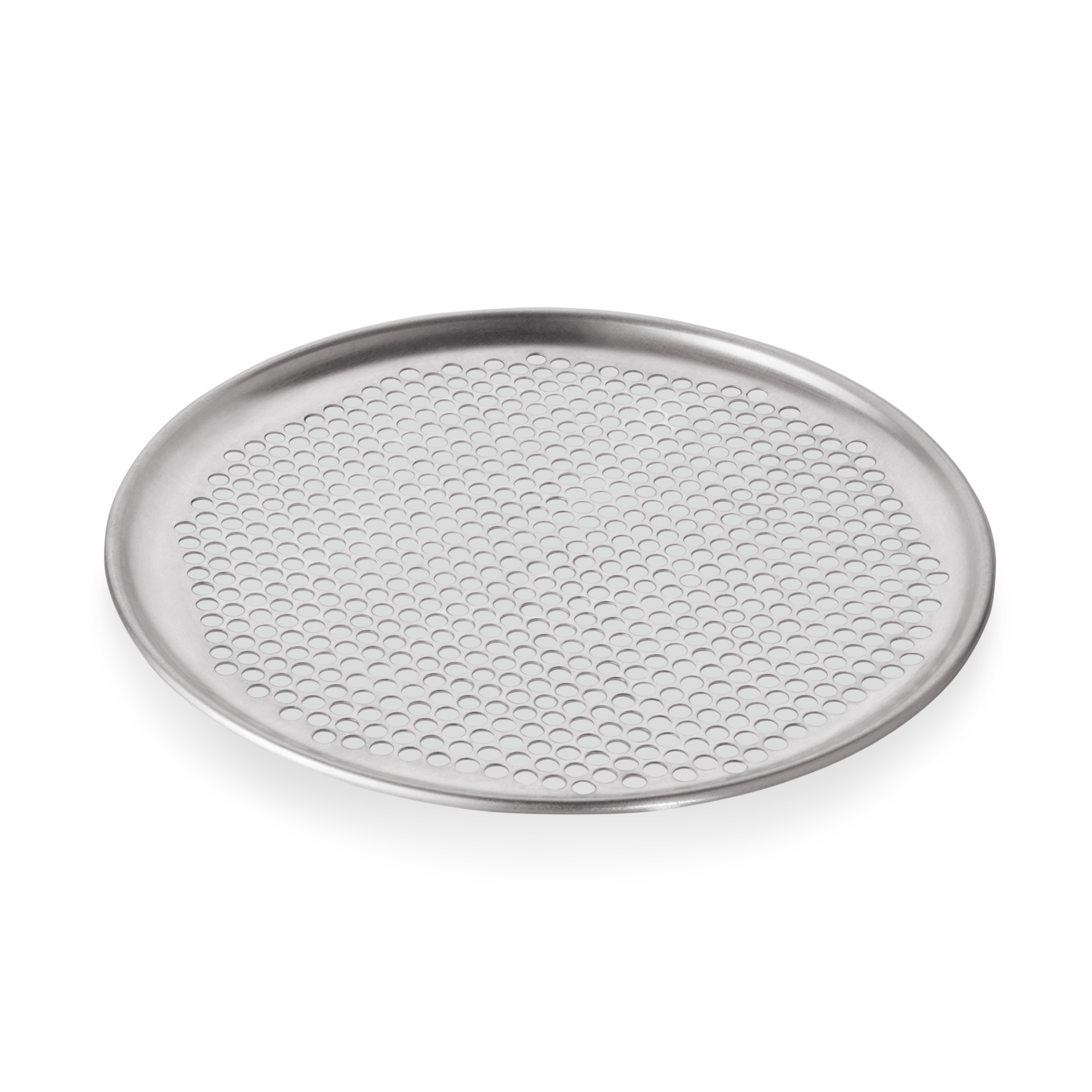 WAS Pizzablech, Ø 30 cm, Perforierung Ø 6,5 mm, Aluminium