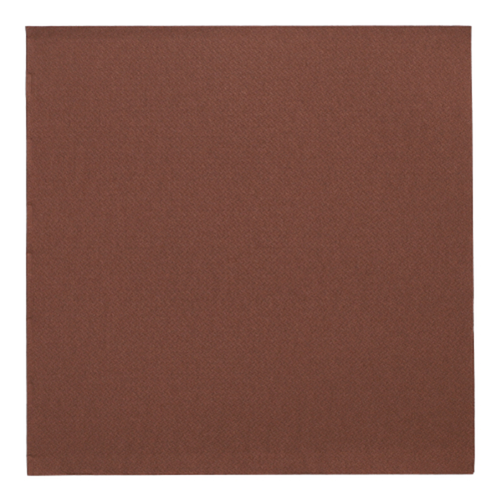 Papstar Servietten "ROYAL Collection" 1/4-Falz 40 cm x 40 cm braun