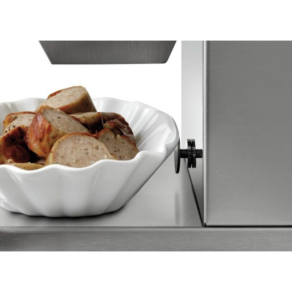 Bartscher Elektro-Currywurst-Schneider mit Doppel- Sichelmesser