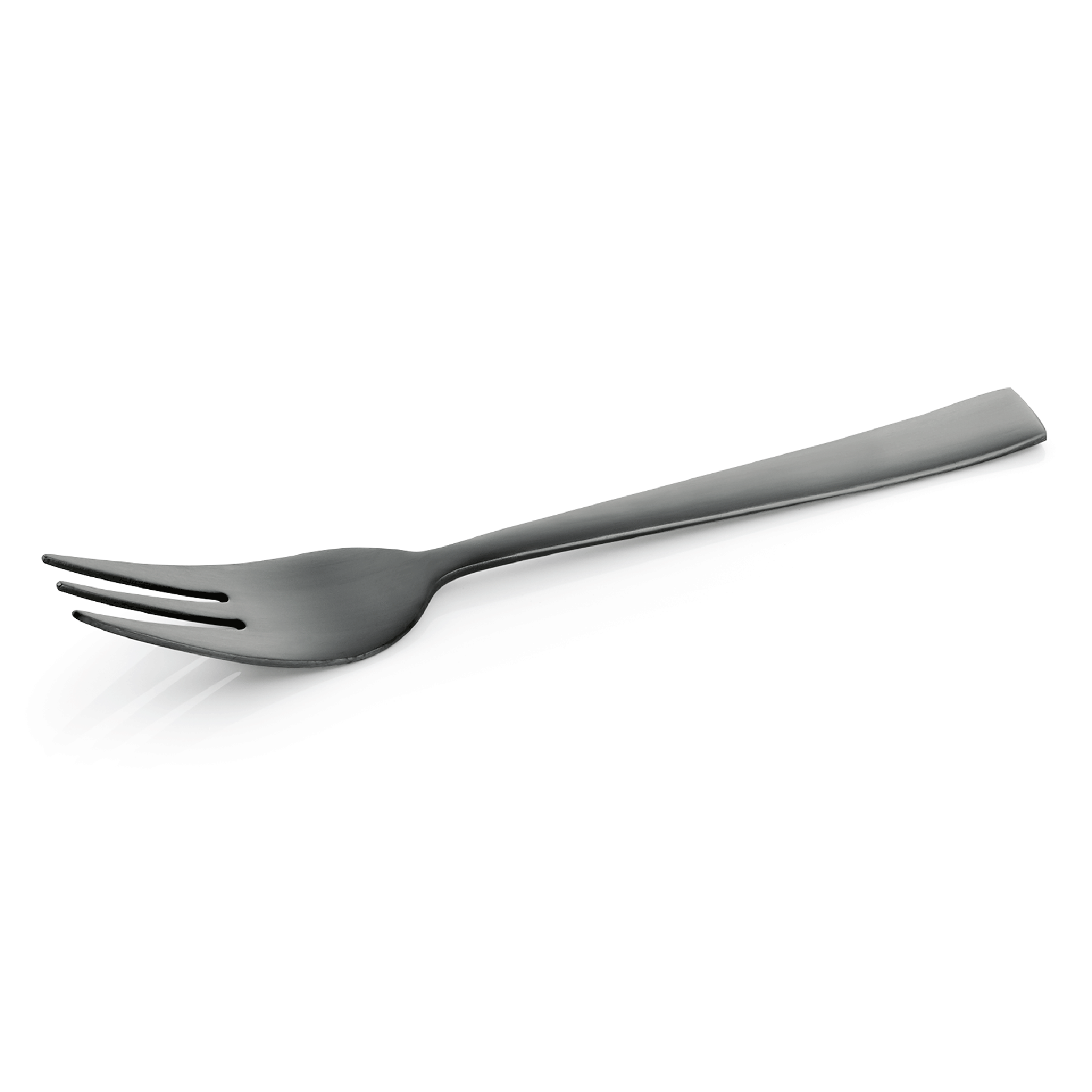 WAS Kuchengabel HAMBURG FRESH, 14,5 cm, schwarz, matte PVD Beschichtung, Set á 1
