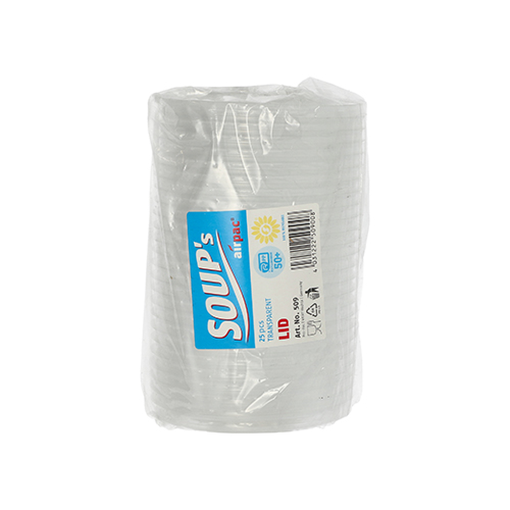 Papstar Deckel, PP "To Go" rund Ø 11,5 cm transparent