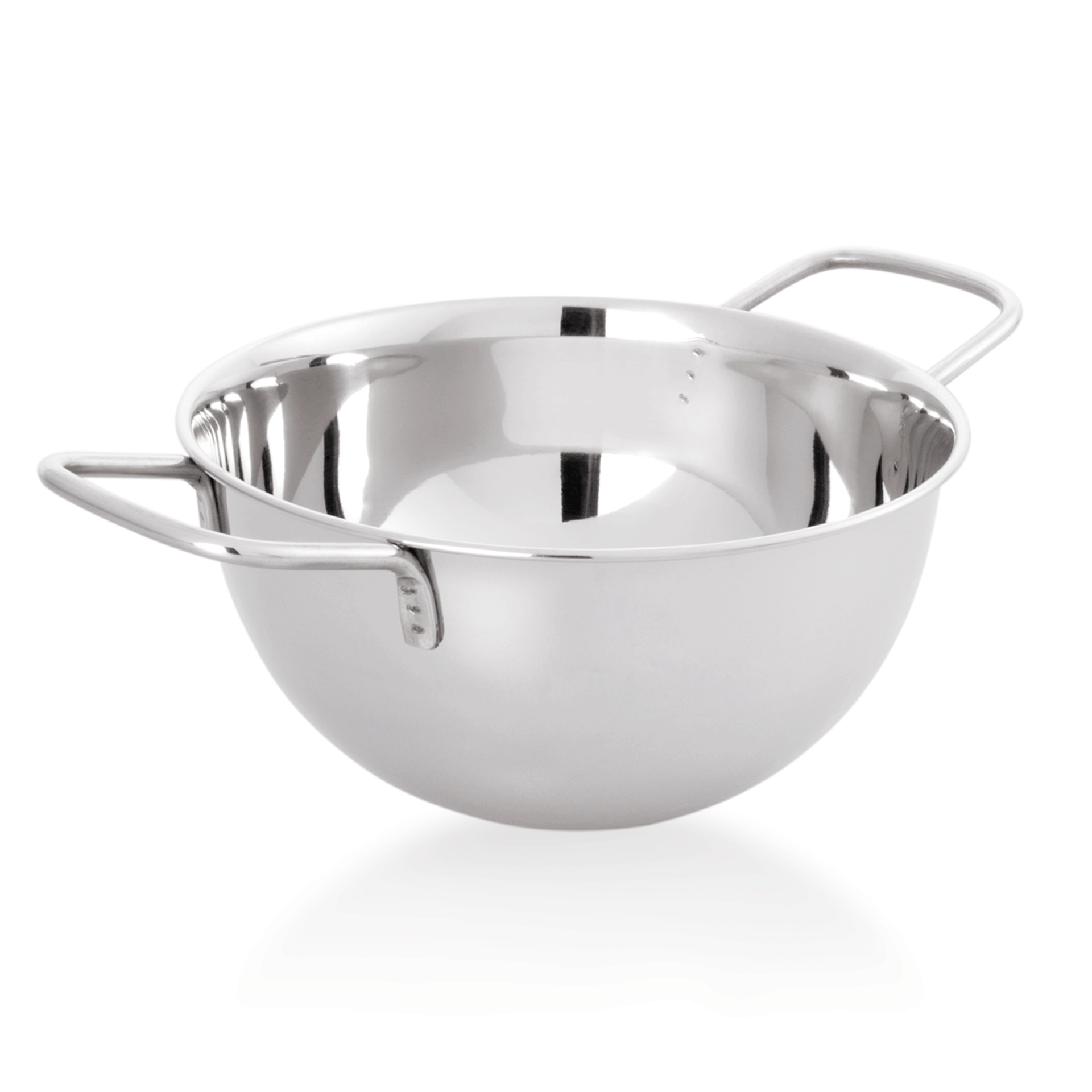 WAS Schneeschlagkessel, Ø 20 cm, 2,5 ltr., Chromnickelstahl
