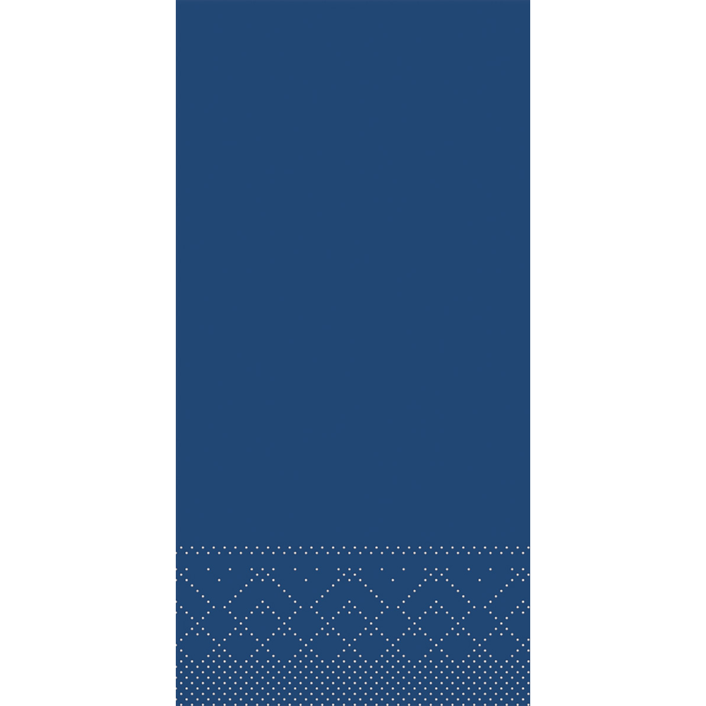 Mank Serviette Basic blau 33 x 33 cm 1/8 Falz