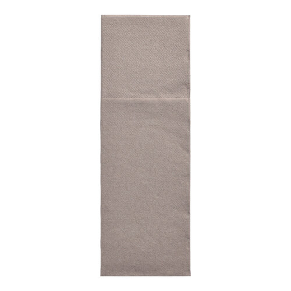 PAPSTAR Servietten DAILY Collection 48 cm x 30 cm grau mit Besteckfalz