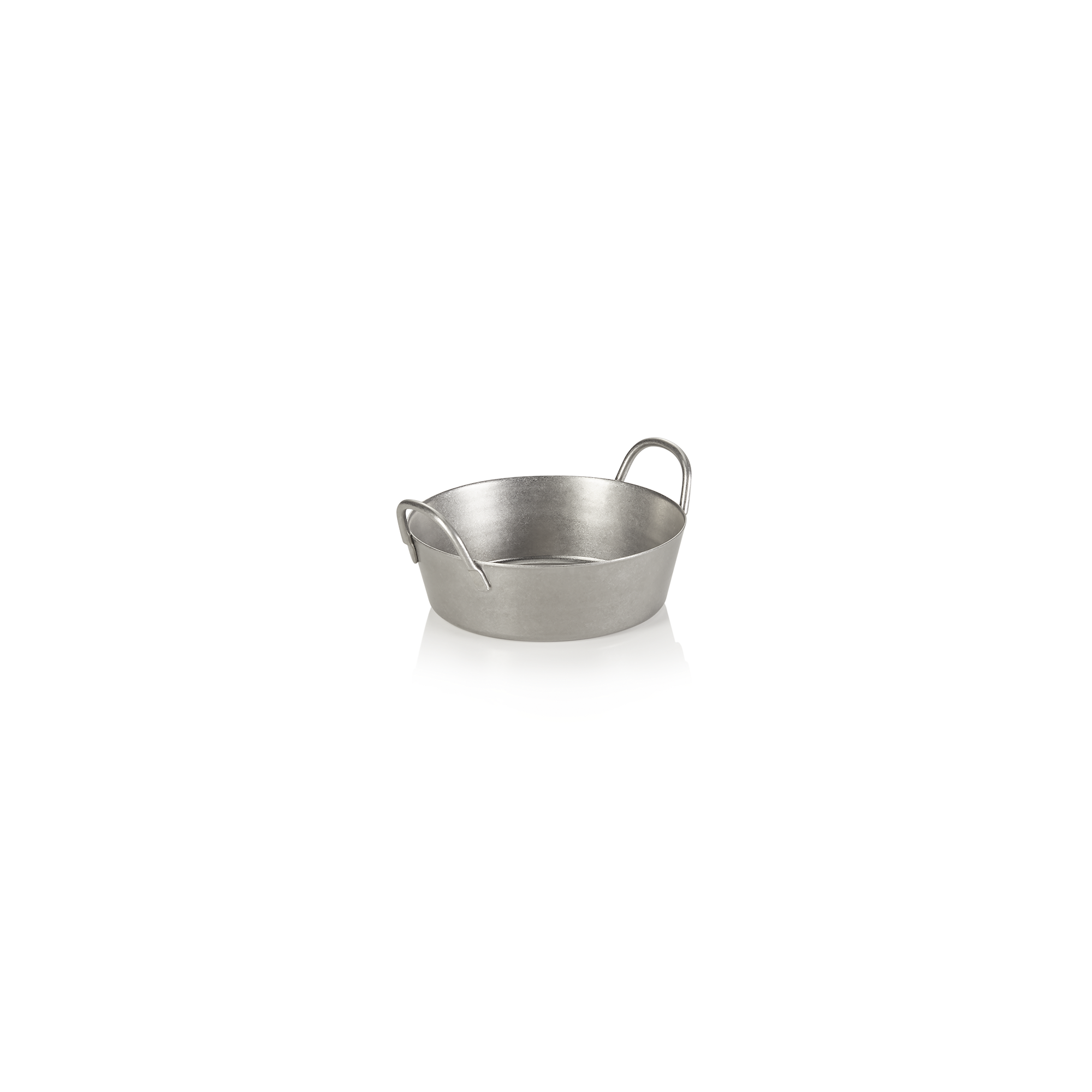 WAS Mini Paella Pfanne STEEL & STYLE HERITAGE, Ø 8 cm, 100 ml, Chromnickelstahl 