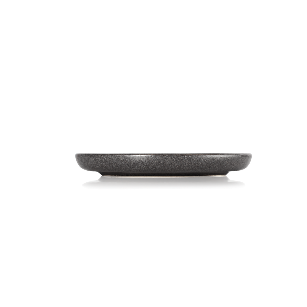 WAS Teller Set ROCKZZERO, flach, Ø 22 cm, Set á 6 Stück, stone grey, Steinzeug