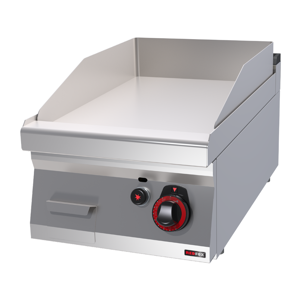 RM Gastro Grillplatte 40x51 Gas glatt ohne Unterbauten / REDFOX - FTH 70/04 G
