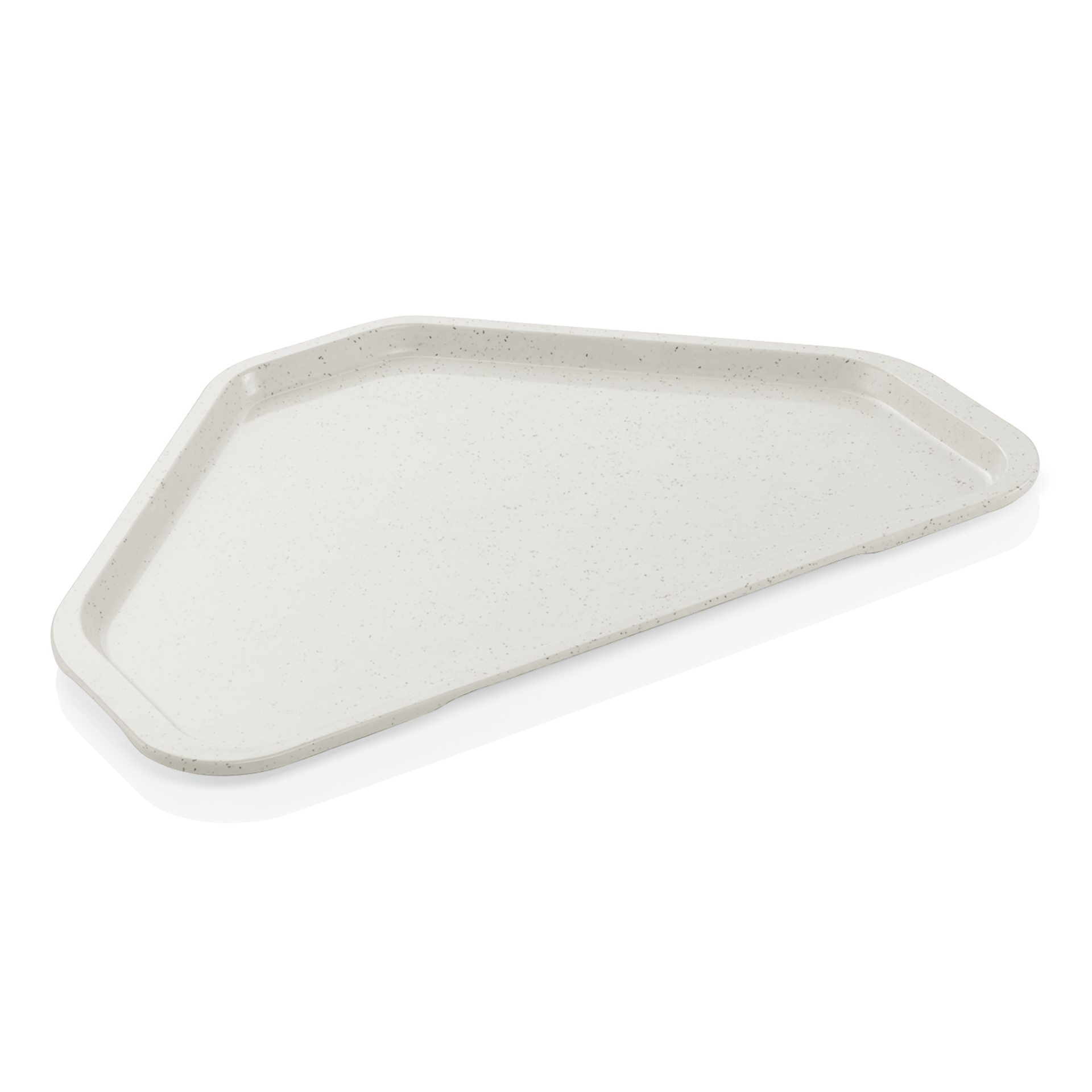 WAS Trapeztablett TRAY 96, 48 x 34 cm, granitgrau, Polyesterfaserstoff