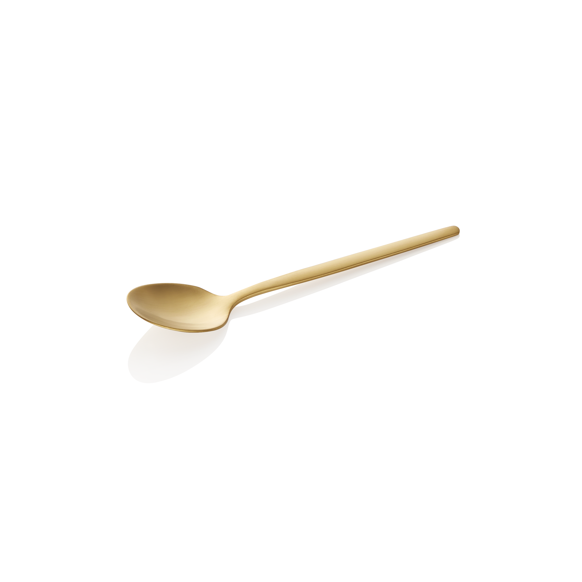 WAS Kaffeelöffel ALEX GOLD, mit gold, matter PVD Beschichtung, 13,5 cm, Set á 12