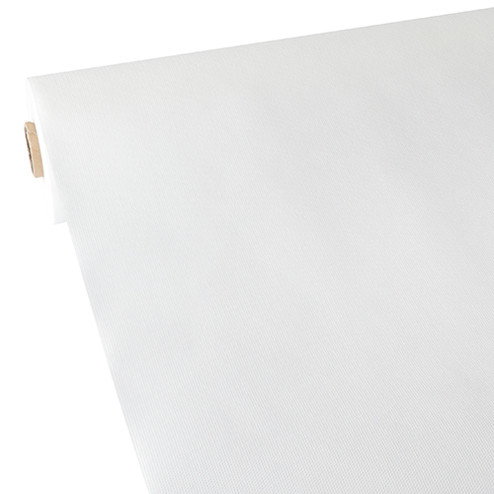 Papstar Tischdecke, stoffähnlich, Vlies "soft selection" 40 m x 0,9 m weiss