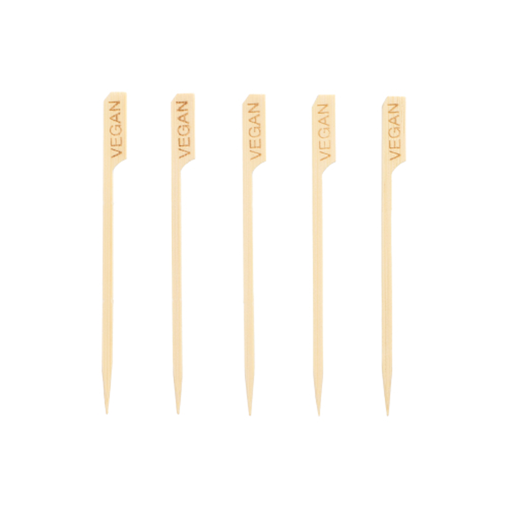 Papstar Fingerfood - Spieße "pure" 12 cm "VEGAN"