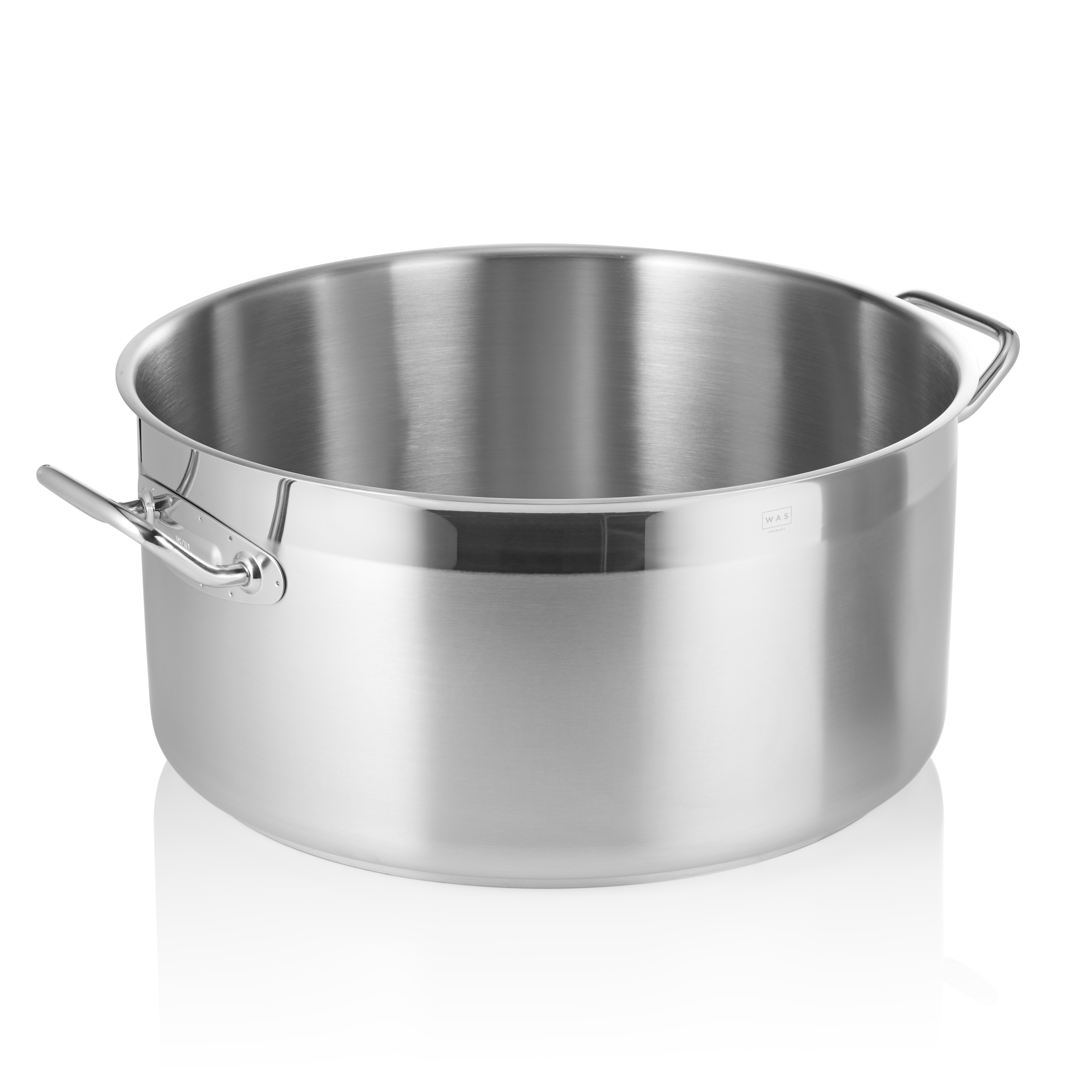 WAS Bratentopf COOKWARE 21, Ø 45 cm, 35 ltr., Chromnickelstahl 18/10