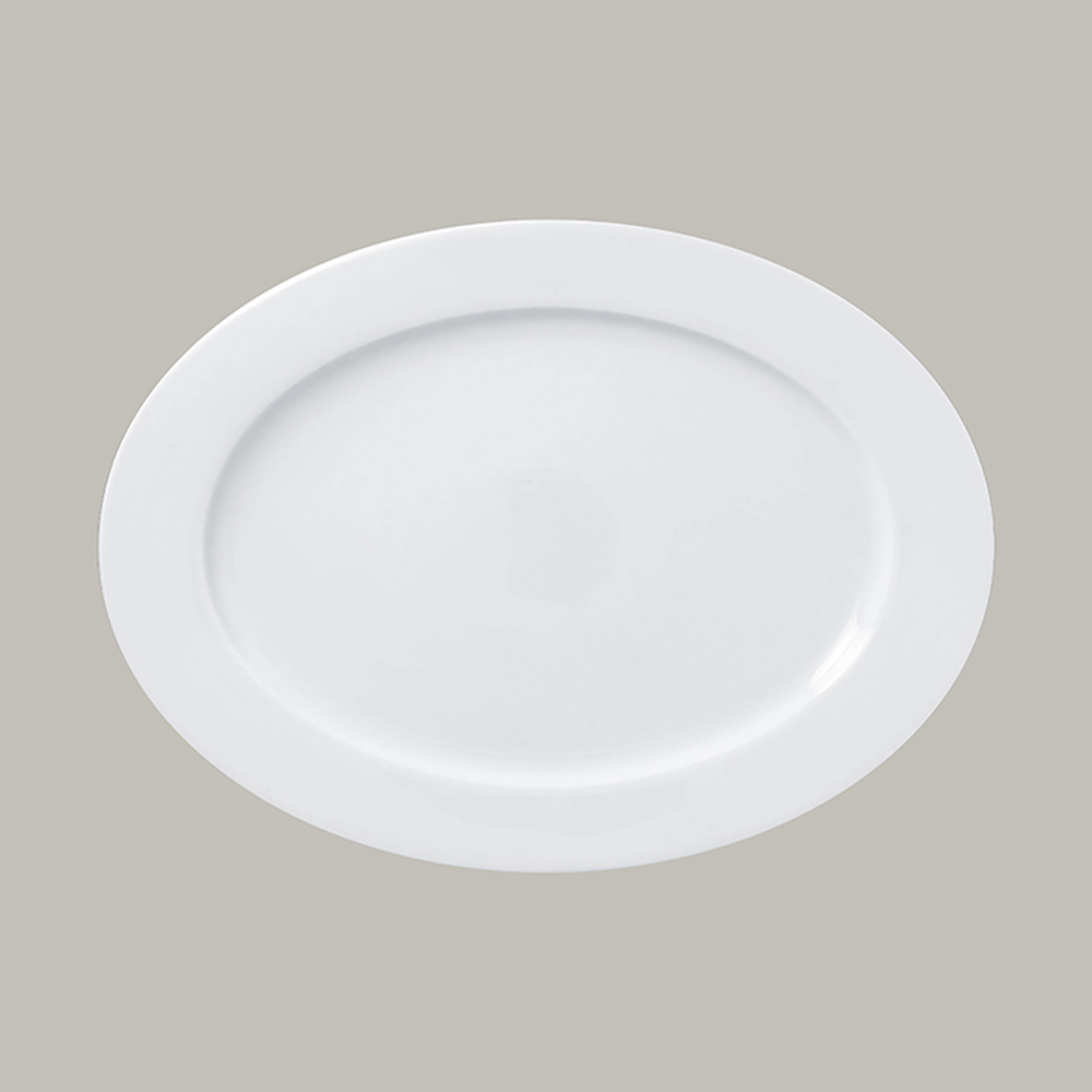 RAK Platte oval Serie: Access Plus L 33.8 cm / W 25 cm / Ht. 2.3 cm
