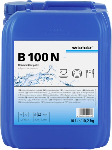 Winterhalter B 100 N univ. Klarspüler        10 L