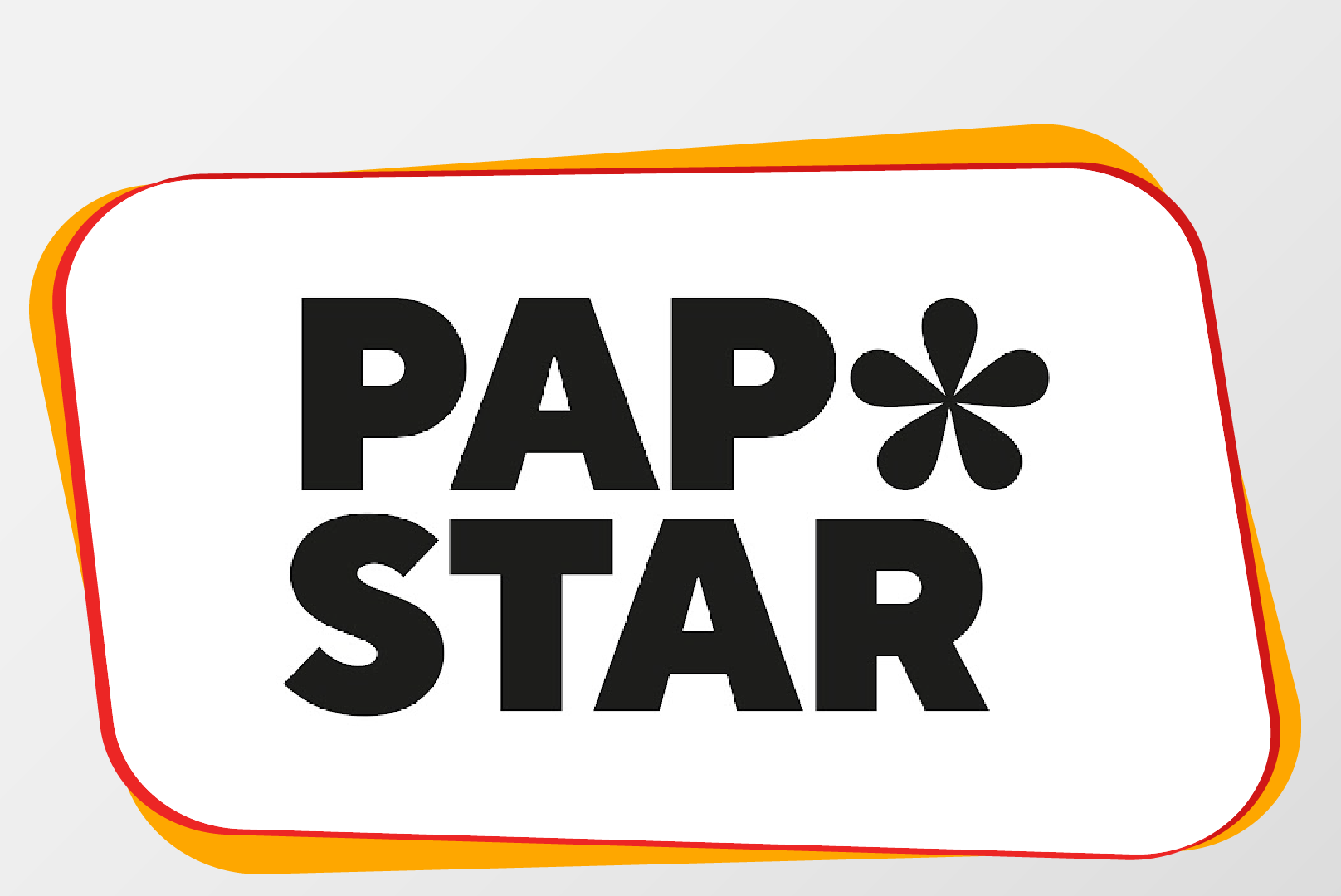 logo, papstar, marke, grafik, blume