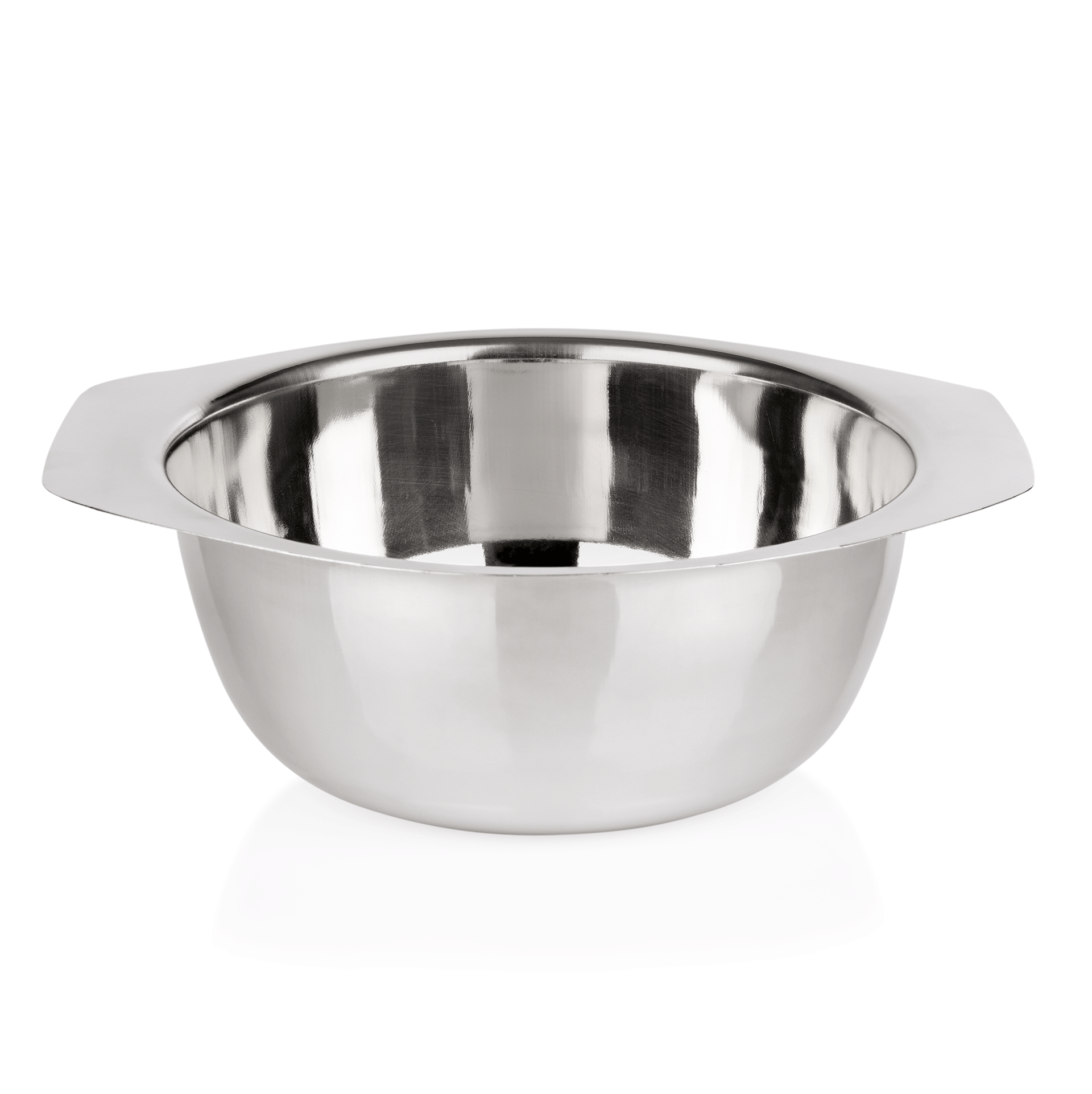 WAS Terrine, Ø 16 cm, 1,2 ltr., mit 2 Lappengriffen, Chromnickelstahl