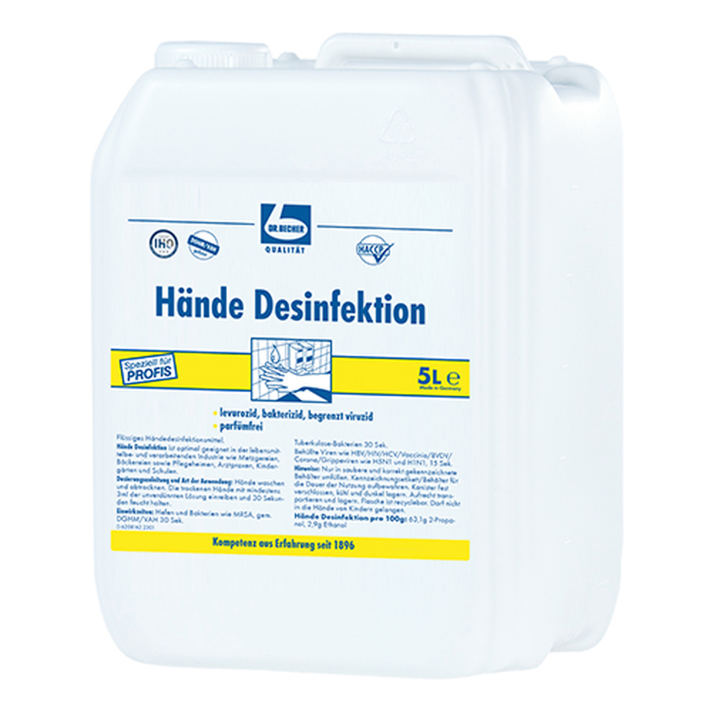 Papstar "Dr. Becher" Hände Desinfektion 5 l