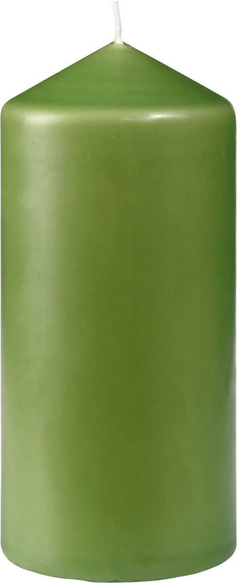 Duni Stumpenkerzen, ca. 40h 130 x 60 mm leaf green