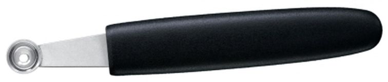 Contacto Kugelausstecher rund 10 mm, mit schwarzem