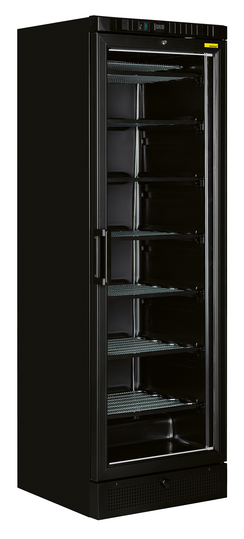 Nordcap Gewerbetiefkühlschrank TK 385 G BLACK