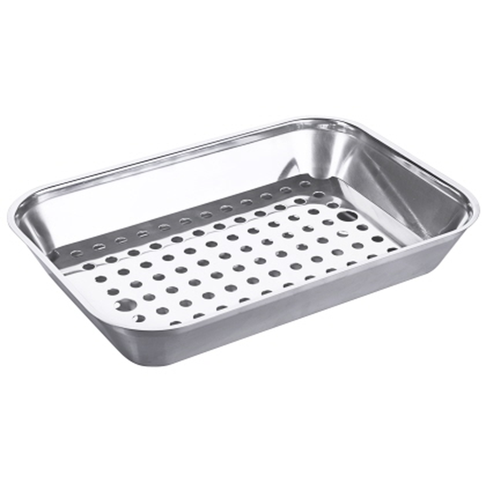 Contacto Grill-/ Abtropfschale 35 cm mit gelochtem Einsatz