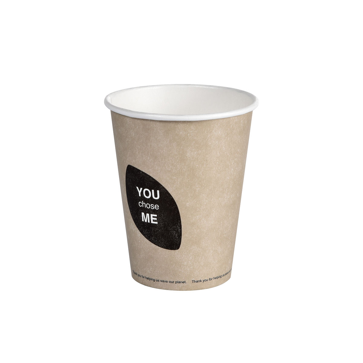 Duni Thank You Becher 240ml, PAP/PLA