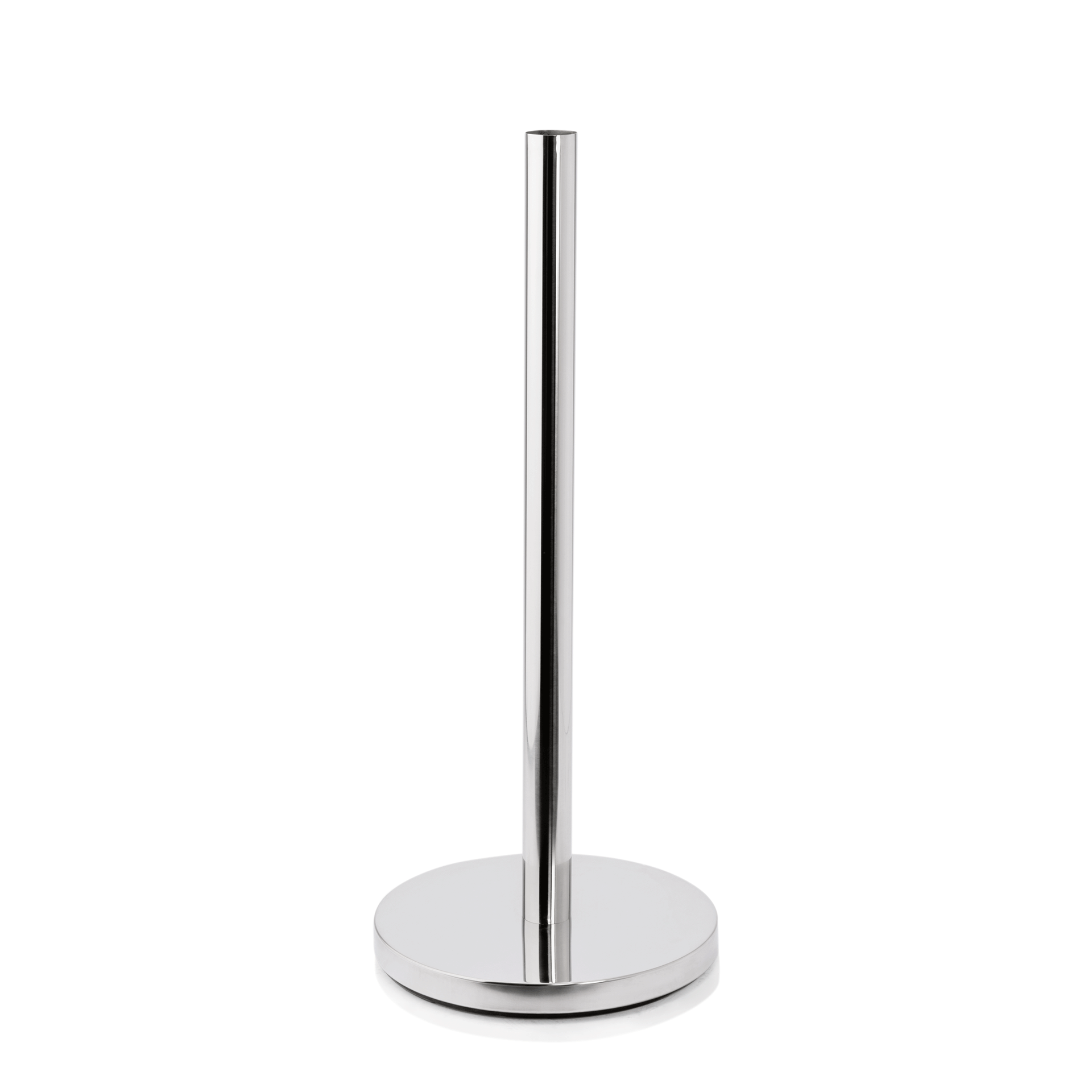 WAS Abgrenzungspfosten Highflex ohne Einzelgurtband, Edelstahl    -    Highflex